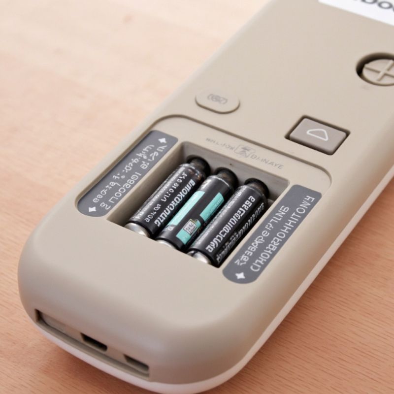 Người dùng không nên để pin trong remote quá 3-6 tháng khi không sử dụng