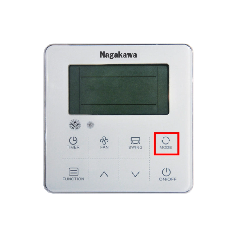 Nút chọn chế độ hoạt động điều khiển gắn tường điều hoà âm trần