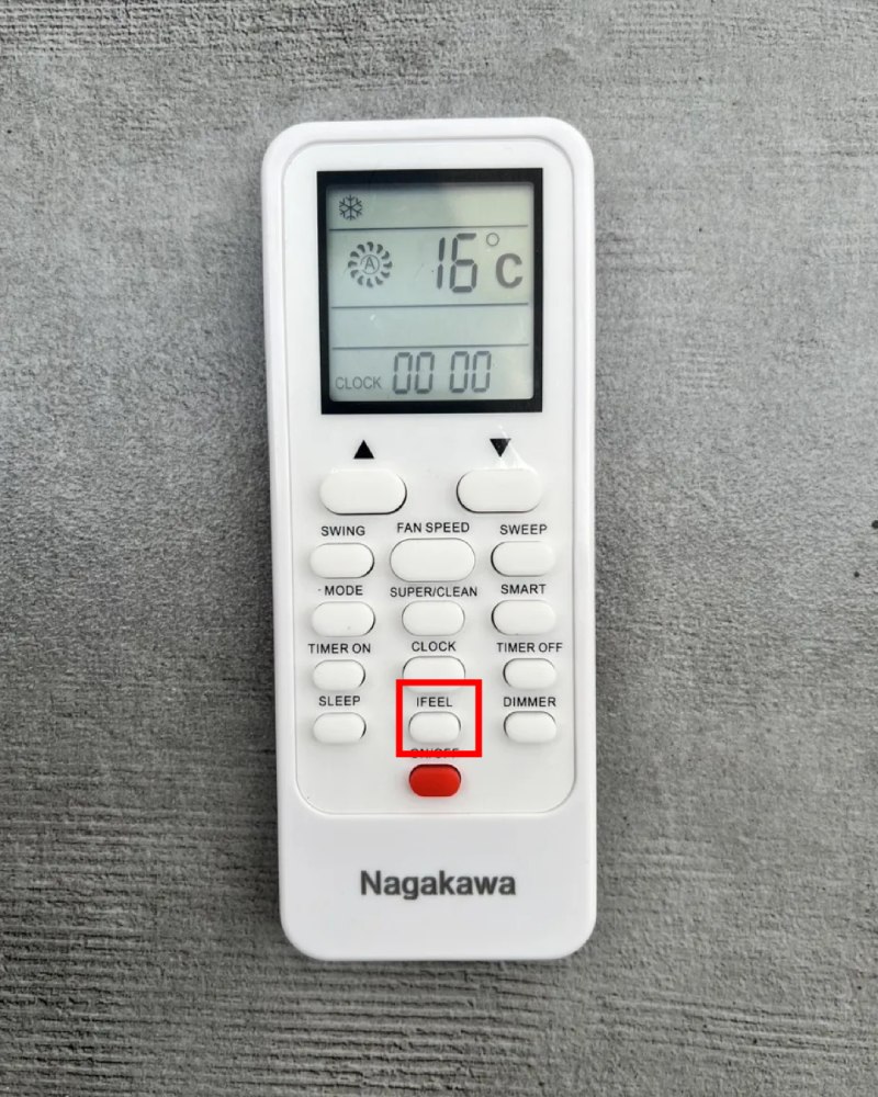 Nút iFeel có thể tăng giảm nhiệt độ tự động dựa trên cảm biến thông minh