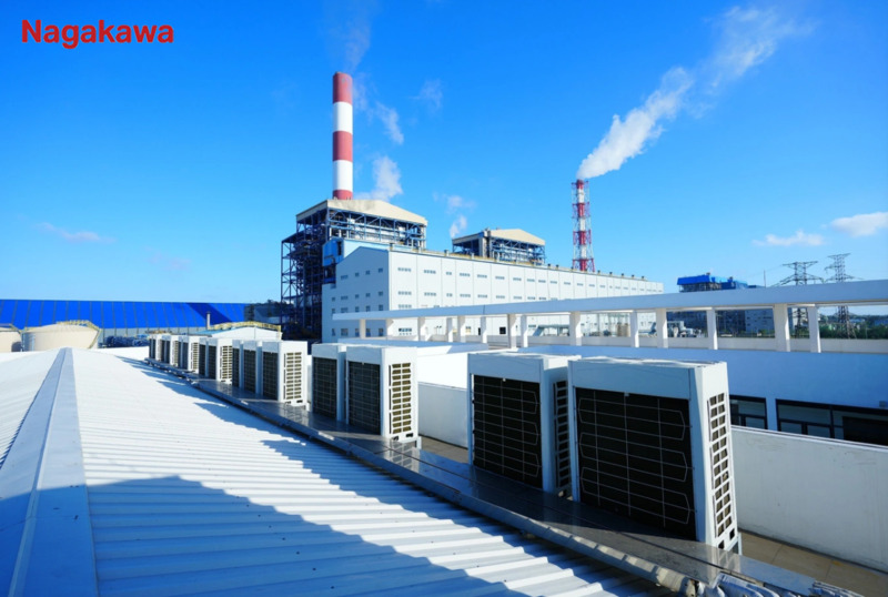 Điều hòa trung tâm VRF với dải dàn nóng kích thước lớn