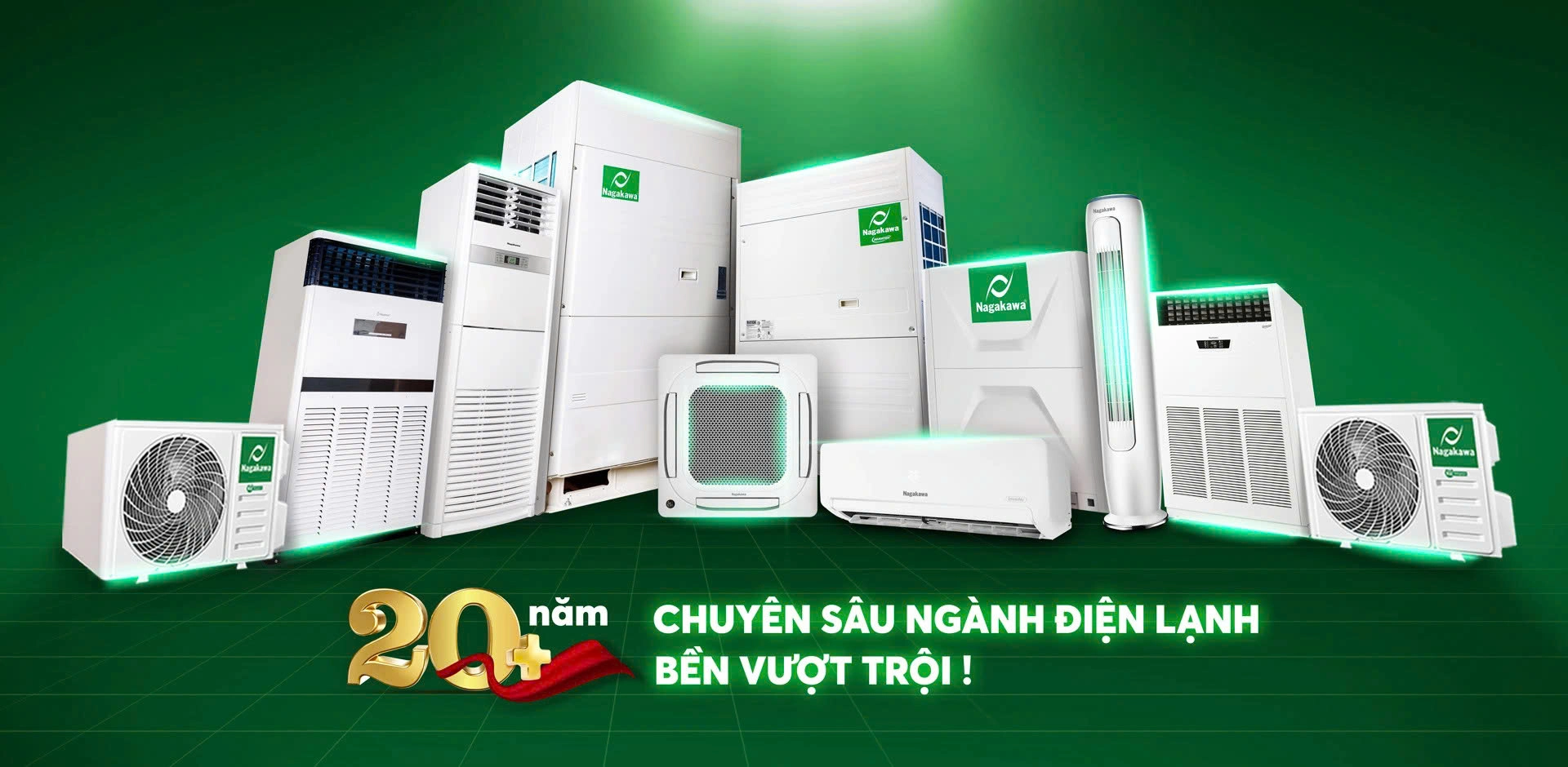 Thương hiệu máy lạnh Nagakawa "bền vượt trội" với 20 năm hoạt động