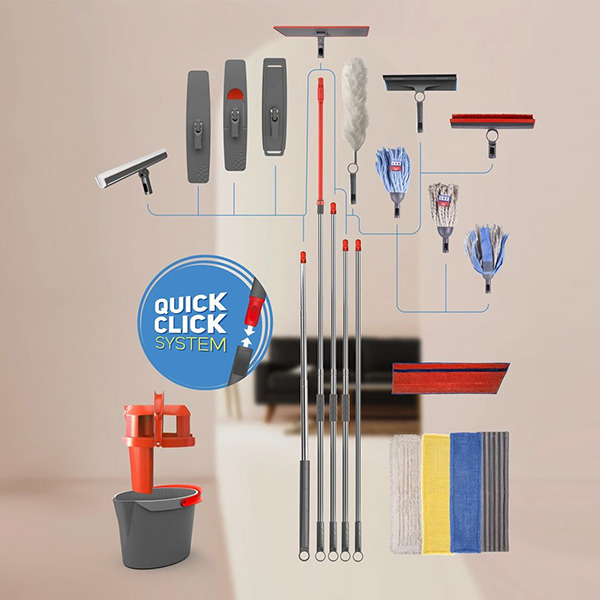 Công nghệ độc quyền “Quick Click” giúp người dùng trải nghiệm dọn dẹp vui vẻ và hiệu quả!