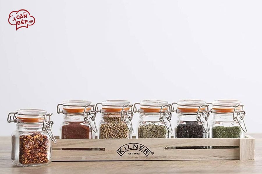 Bộ dụng cụ nhà bếp - Hũ đựng gia vị Kilner