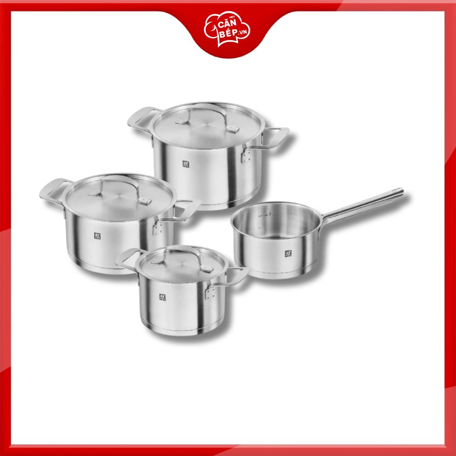 Bộ nồi inox ZWILLING Base 4 món chính hãng