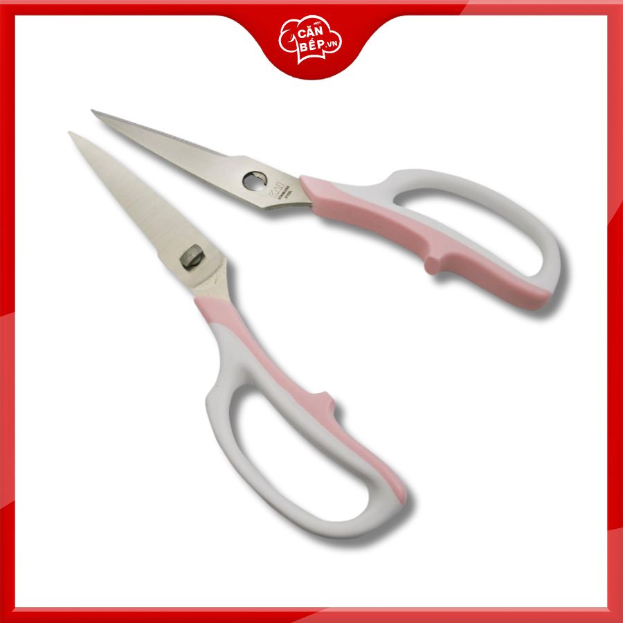 Lưu ý vệ sinh và sử dụng Kéo nhà bếp 2 màu KAI Nhật Bản House Select