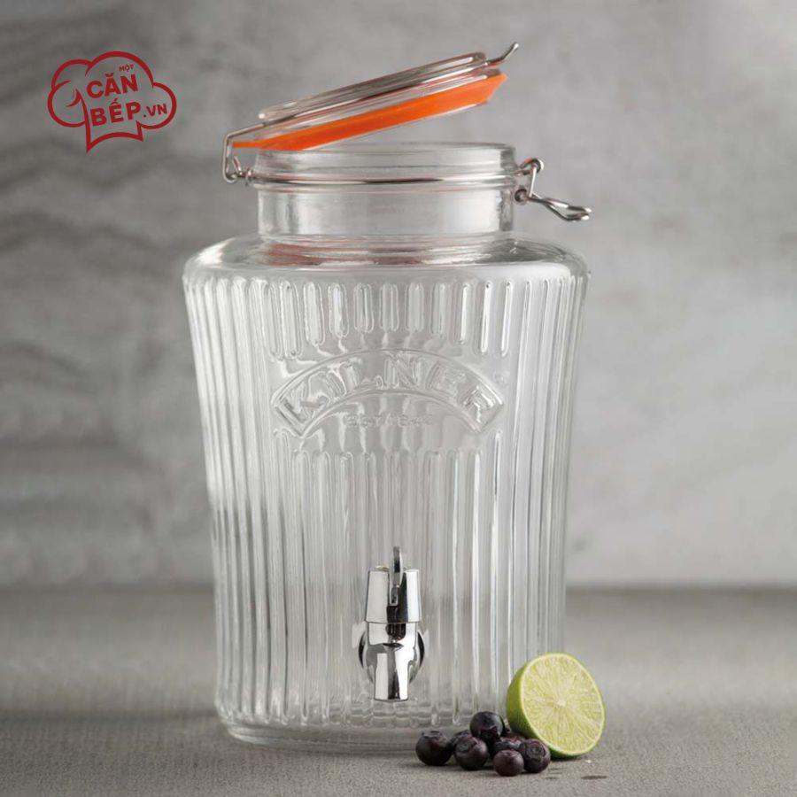 Bình nước thủy tinh Vintage Kilner