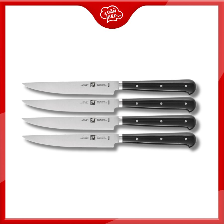 Bộ dao bít tết ZWILLING Steak màu đen 4 cái