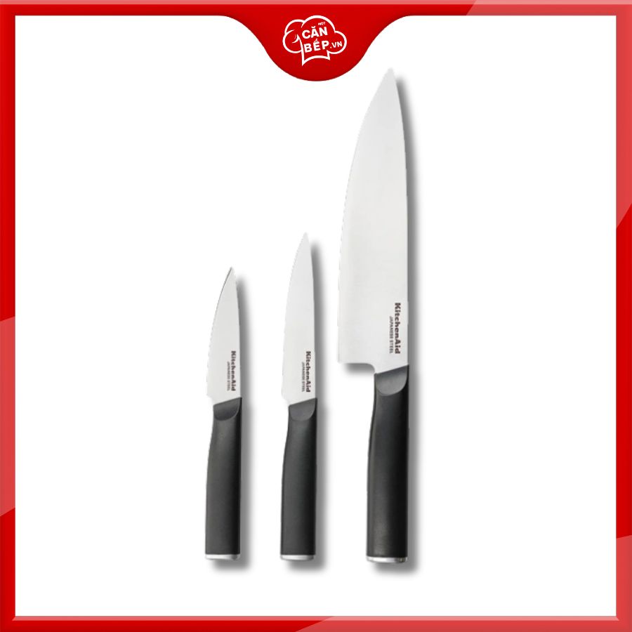 Bộ dao Chef Classic KitchenAid 3 món
