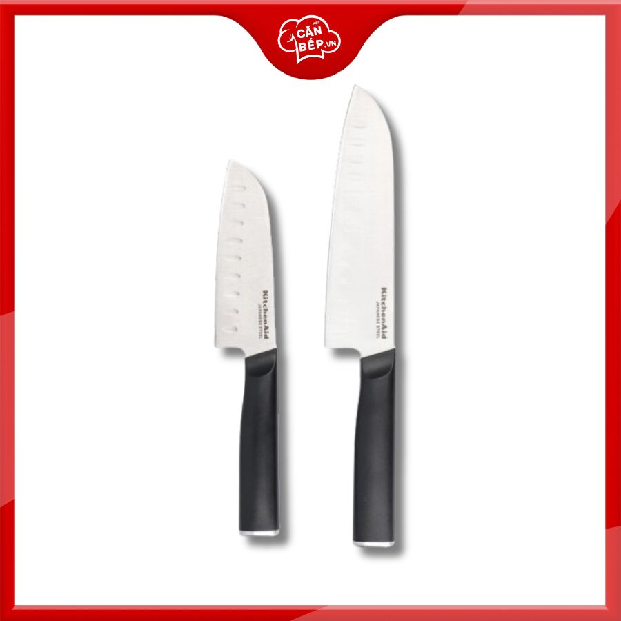 Bộ dao Santoku Classic KitchenAid 2 món