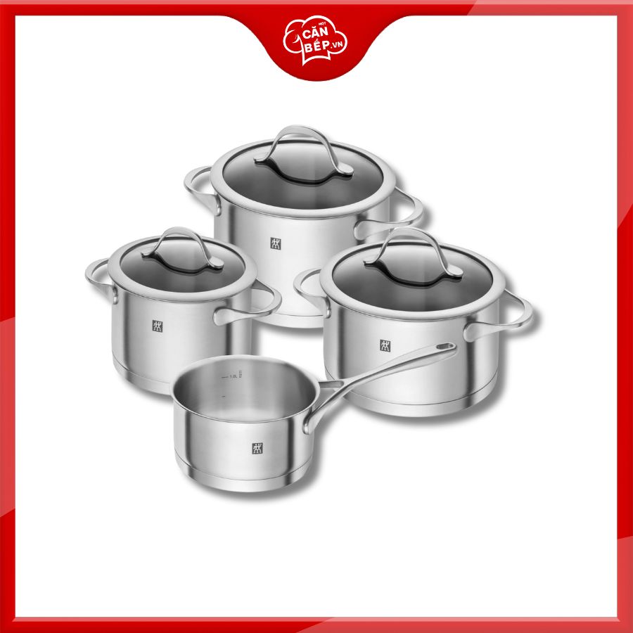 Bộ nồi inox ZWILLING Essence - 4 món chính hãng