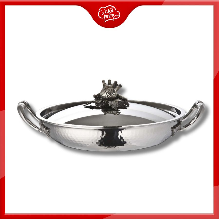Chảo inox RUFFONI Opus Prima - 30cm chính hãng