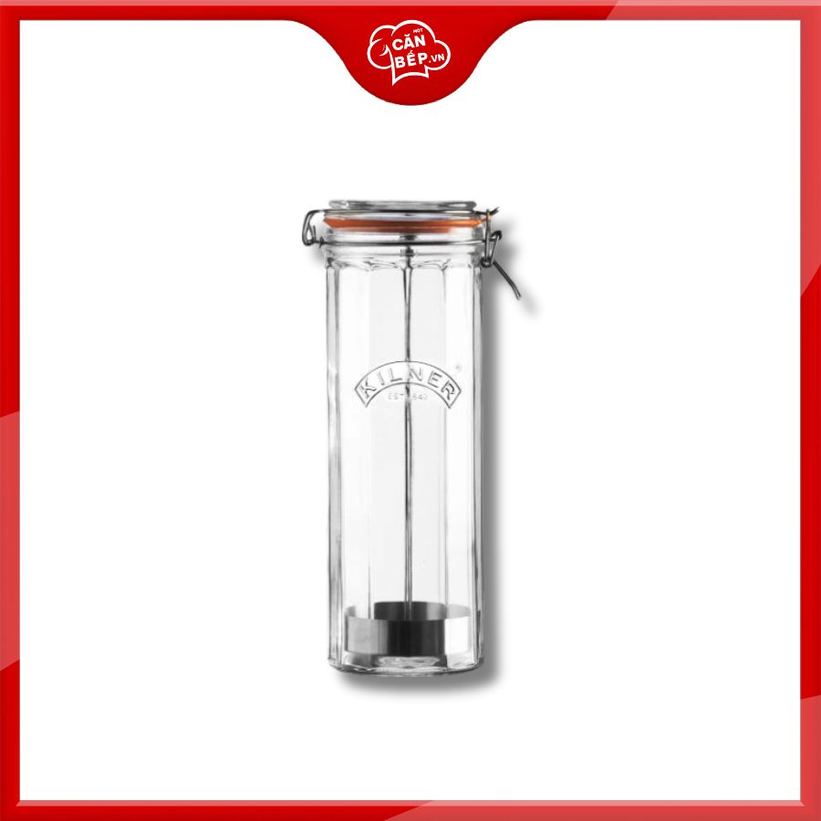 Hũ thủy tinh đựng mì vát cạnh Kilner 2.2L
