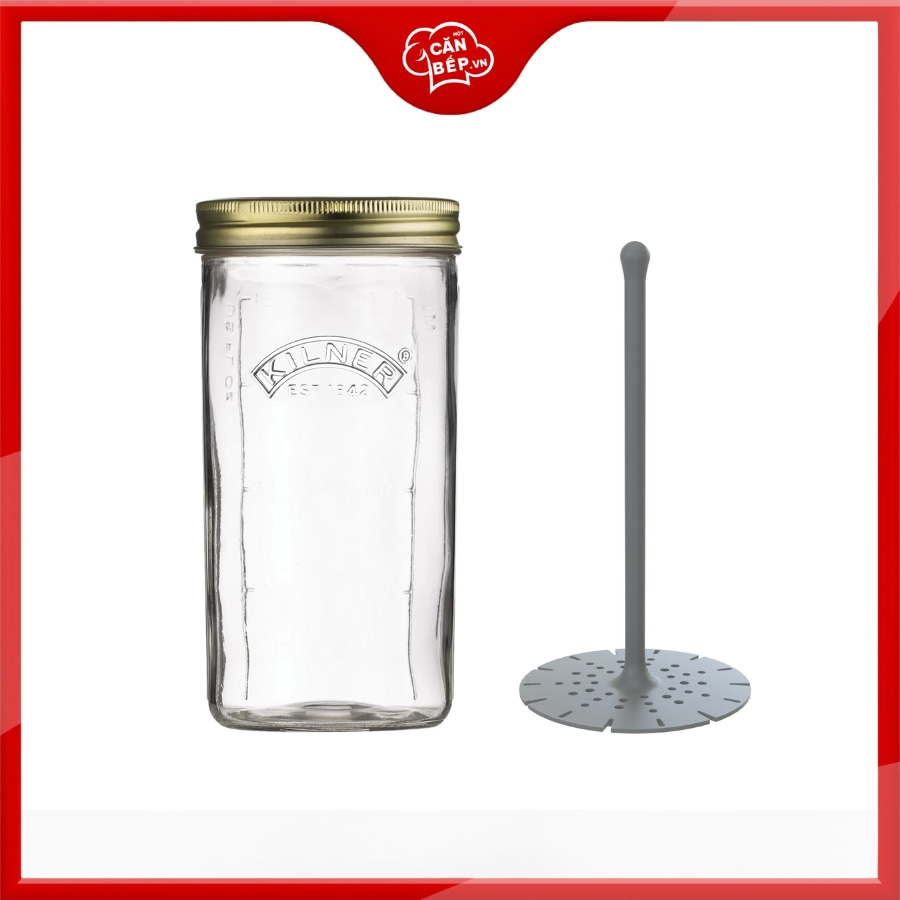 Hũ thủy tinh muối chua Kilner 1L chính hãng