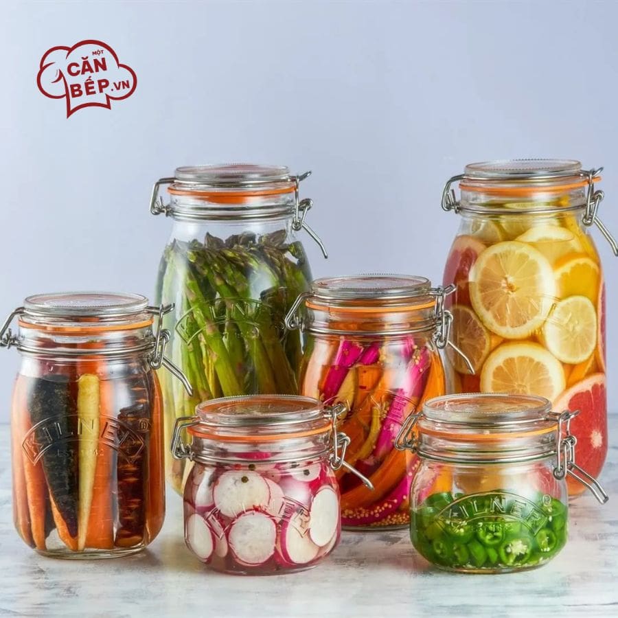 Hũ thủy tinh tròn Kilner