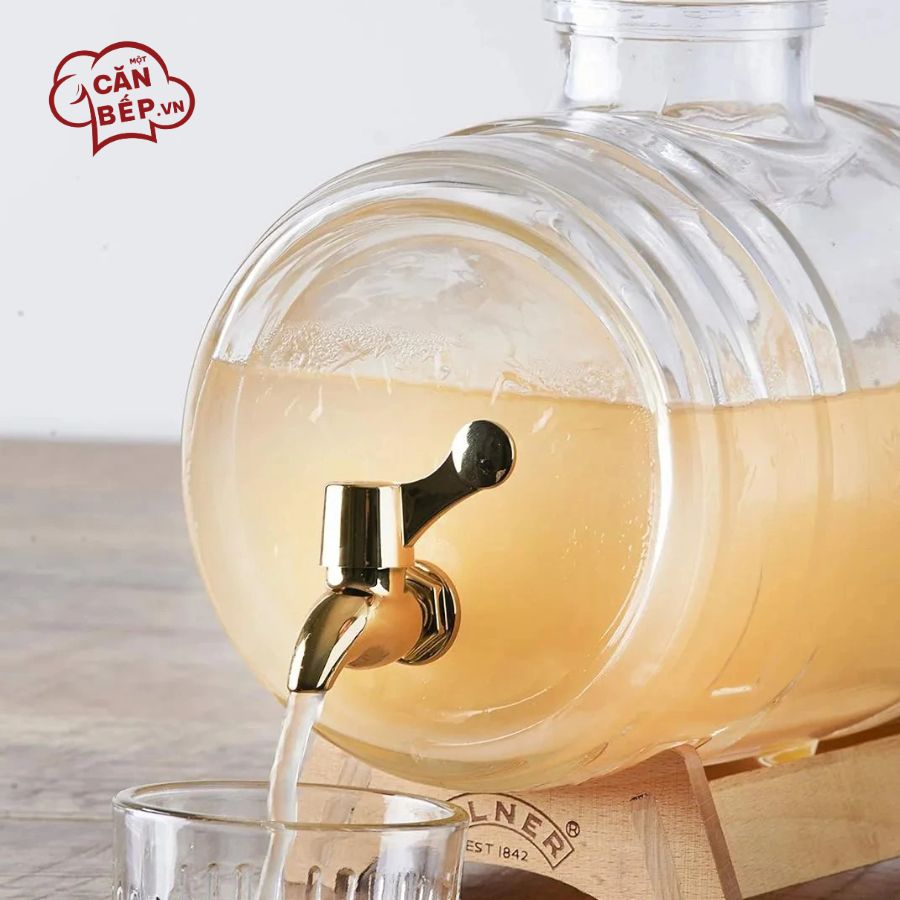 Lưu ý vệ sinh và sử dụng Bình nước thủy tinh Barrel