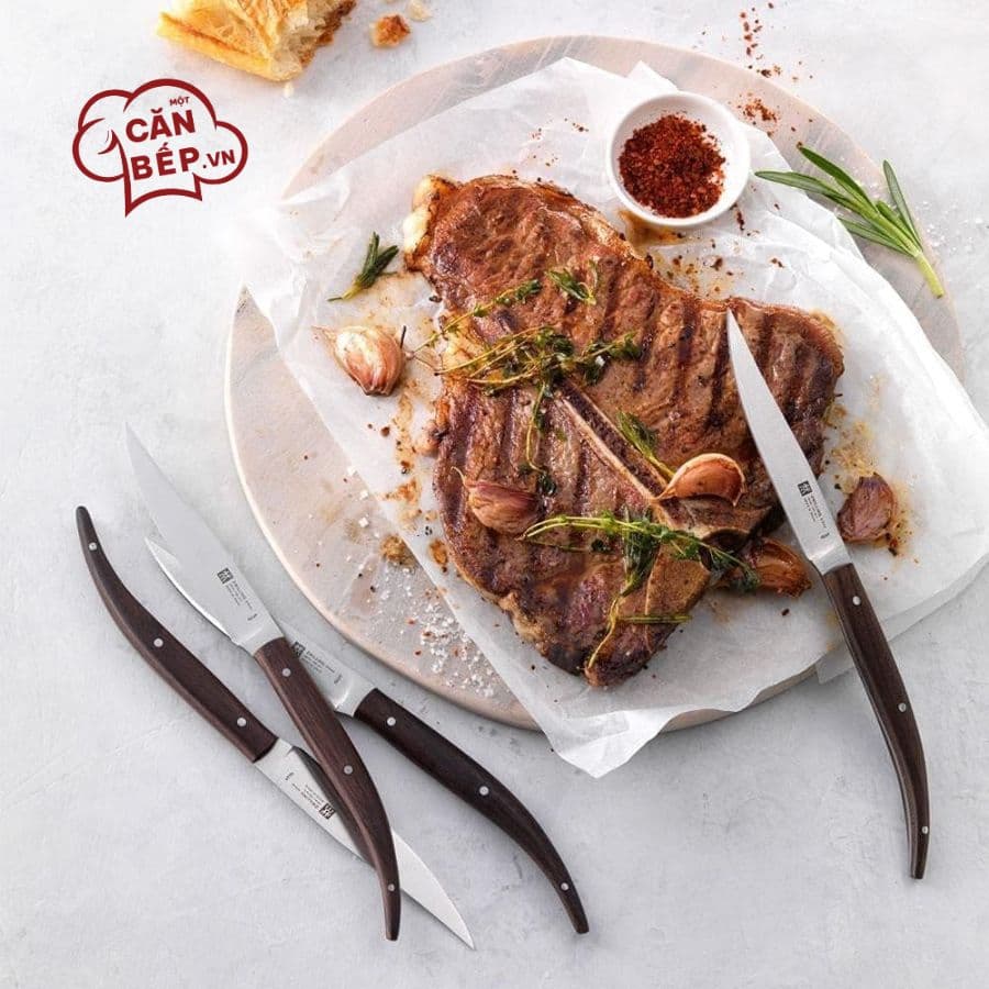 Lưu ý vệ sinh và sử dụng Bộ dao bít tết ZWILLING Steak màu nâu 4 cái