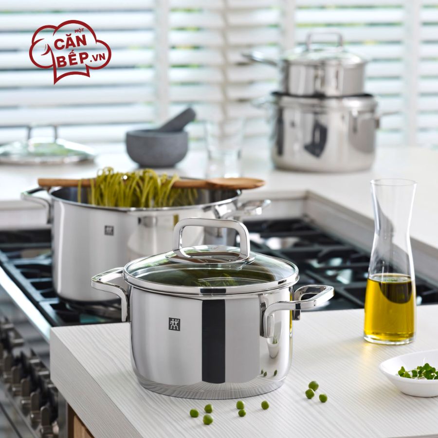 Lưu ý vệ sinh và sử dụng Bộ nồi inox ZWILLING Quadro 5 món