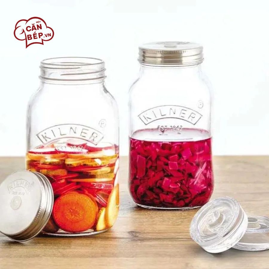 Lưu ý vệ sinh và sử dụng Bộ phụ kiện ướp thực phẩm Kilner 4 món