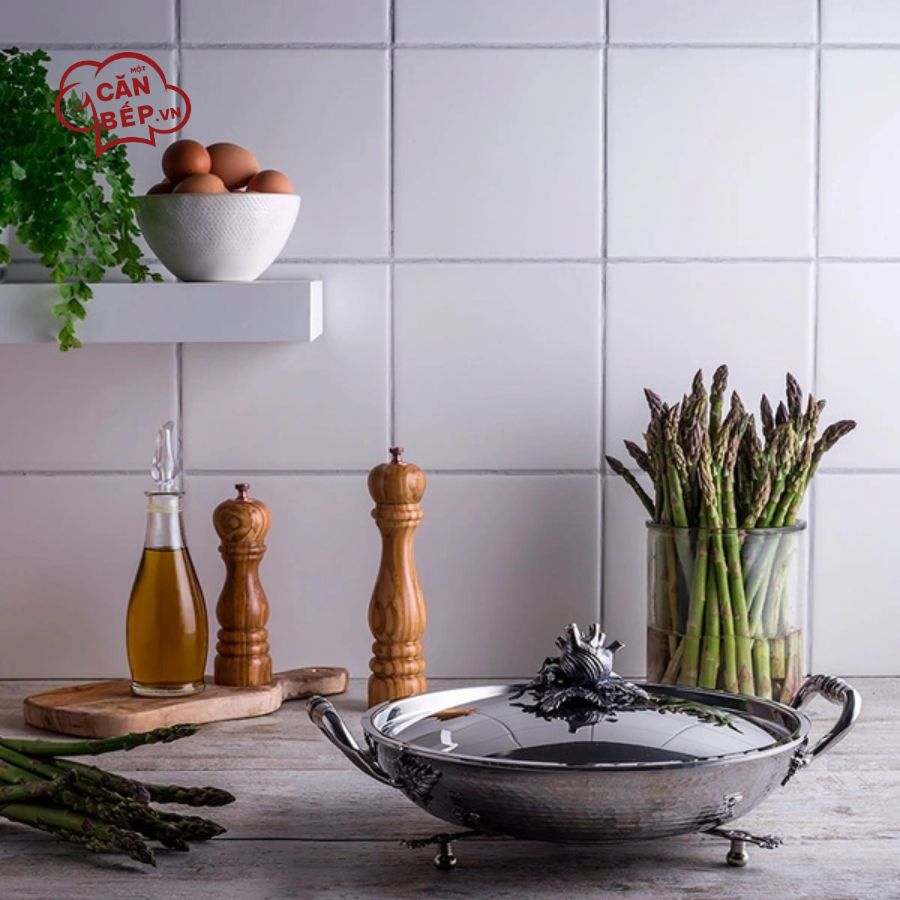 Lưu ý vệ sinh và sử dụng Chảo inox RUFFONI Opus Prima - 30cm