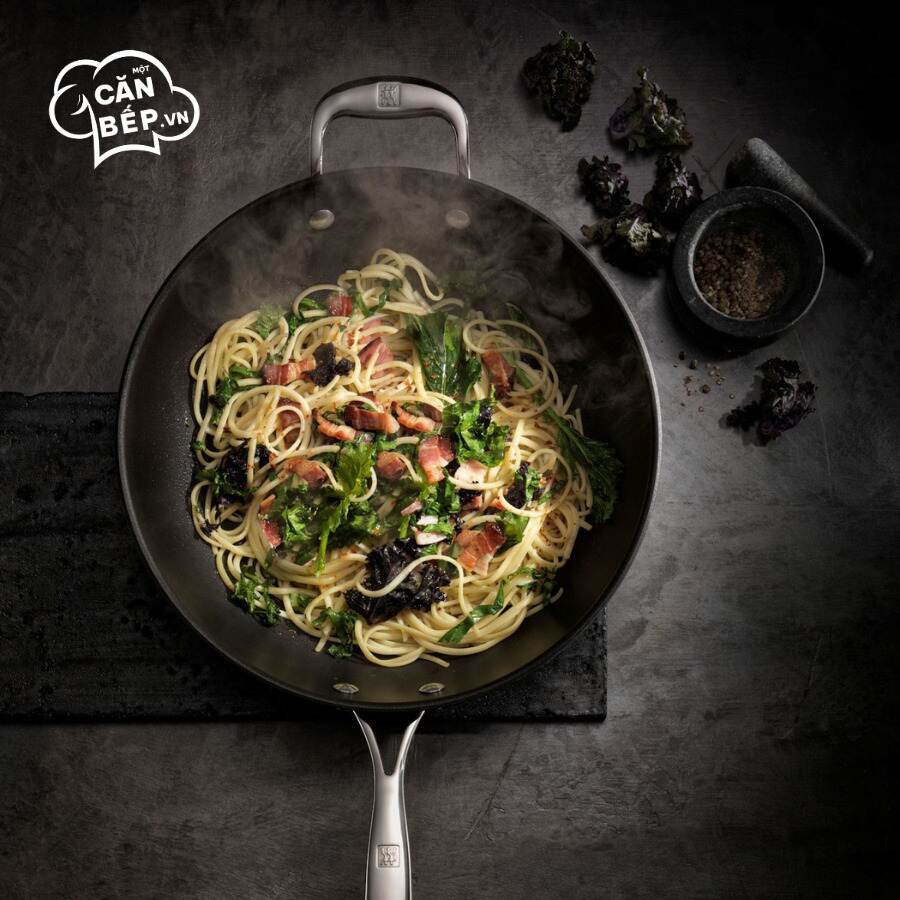 Lưu ý vệ sinh và sử dụng Chảo Wok nhôm chống dính ZWILLING Forte