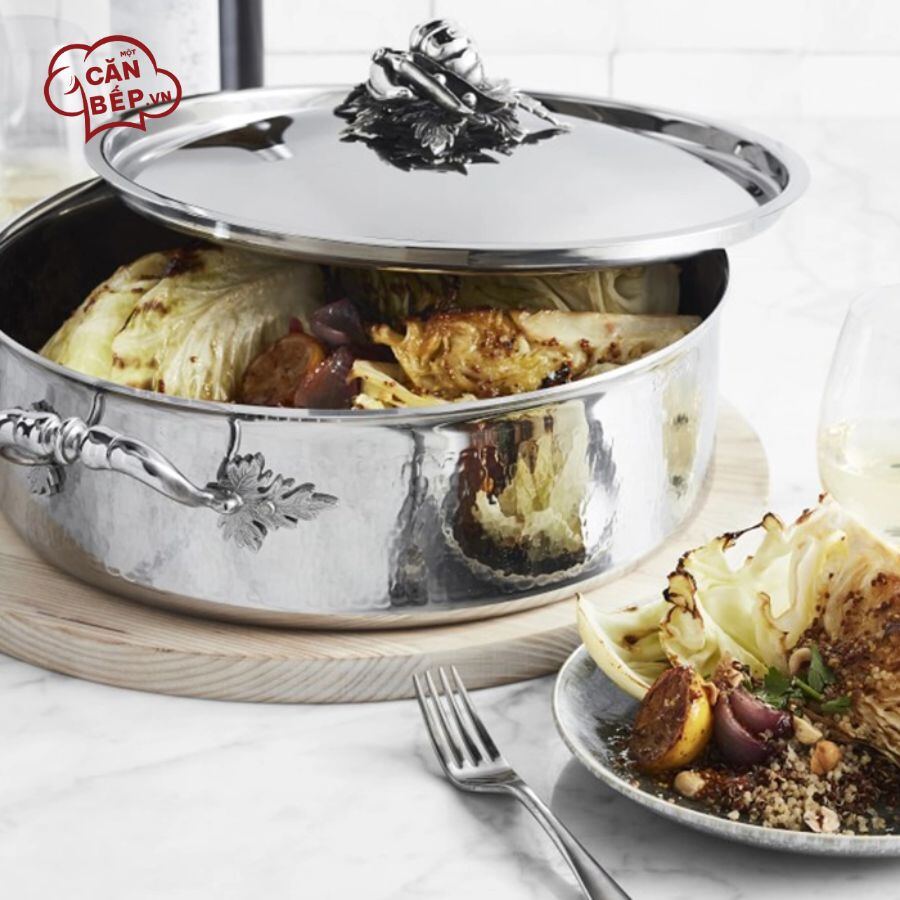 Lưu ý vệ sinh và sử dụng nồi inox RUFFONI Opus Prima 32cm 7L