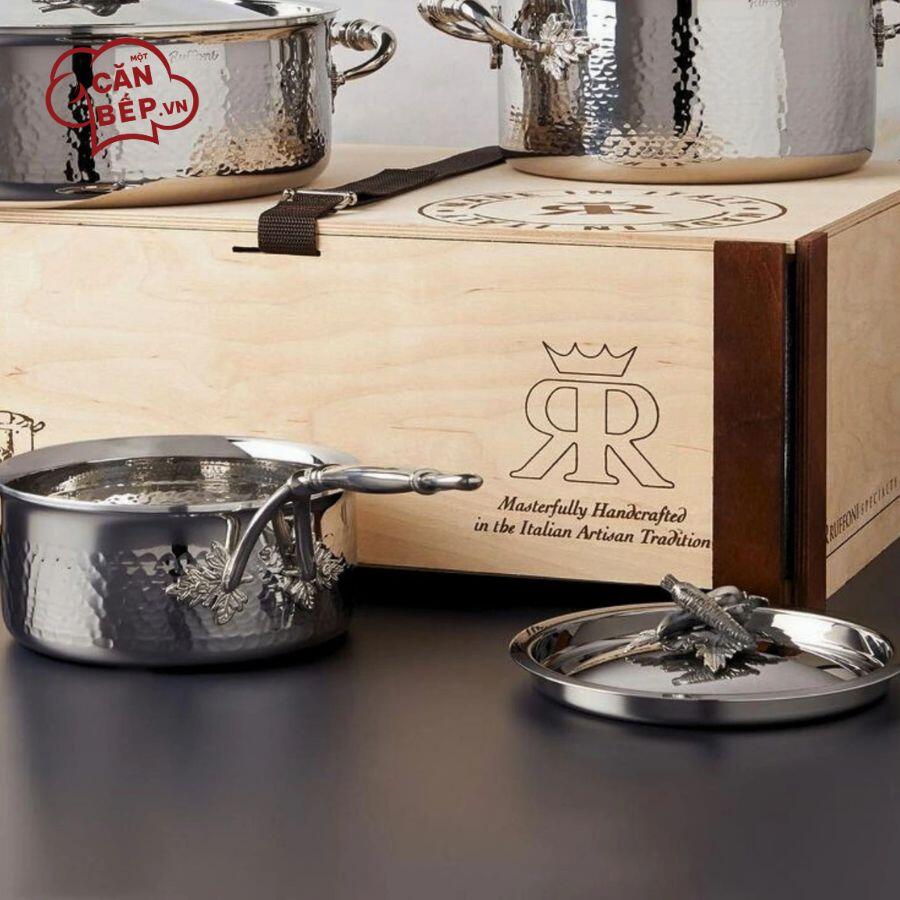 Lưu ý vệ sinh và sử dụng quánh inox RUFFONI Omegna 16cm 1.5L