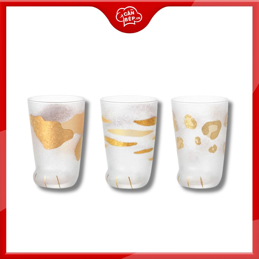 Ly hình chân mèo tam thể Coconeco Premium Aderia 0.3L