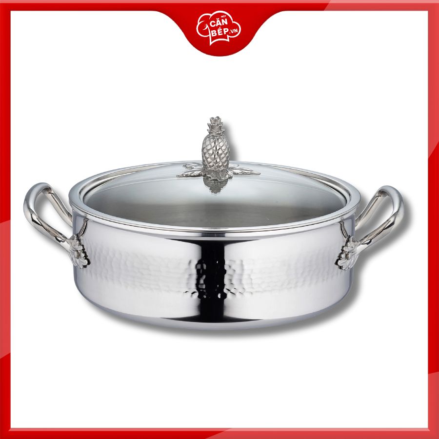 Nồi hầm inox RUFFONI Omegna 28cm 4.7L