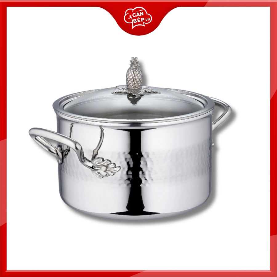 Nồi inox RUFFONI Omegna - 20cm - 3.8L chính hãng