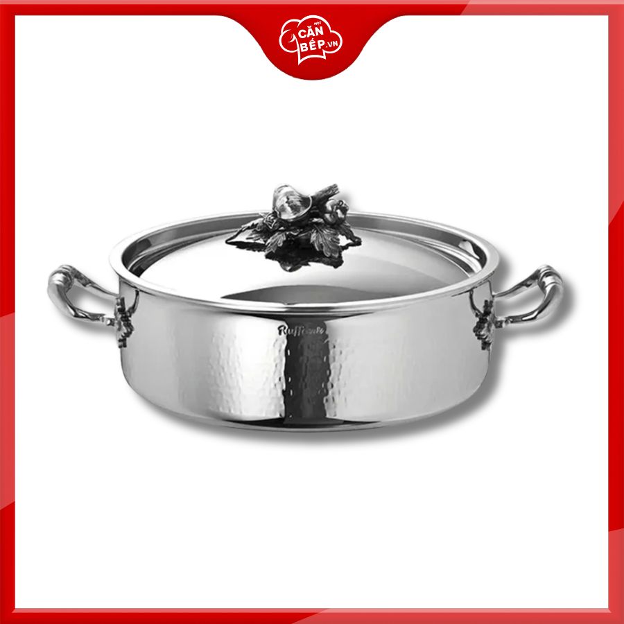 Nồi inox RUFFONI Opus Prima 32cm 7L chính hãng