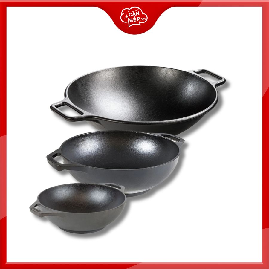 Chảo gang Wok Lodge chính hãng
