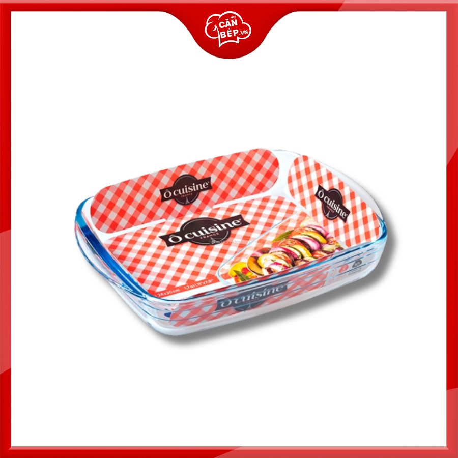 Khay bánh hình chữ nhật Ocuisine 28x20x5cm chính hãng