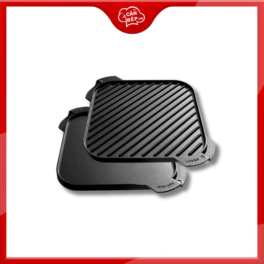 Khay gang nướng LODGE đa năng 26.7cm chính hãng