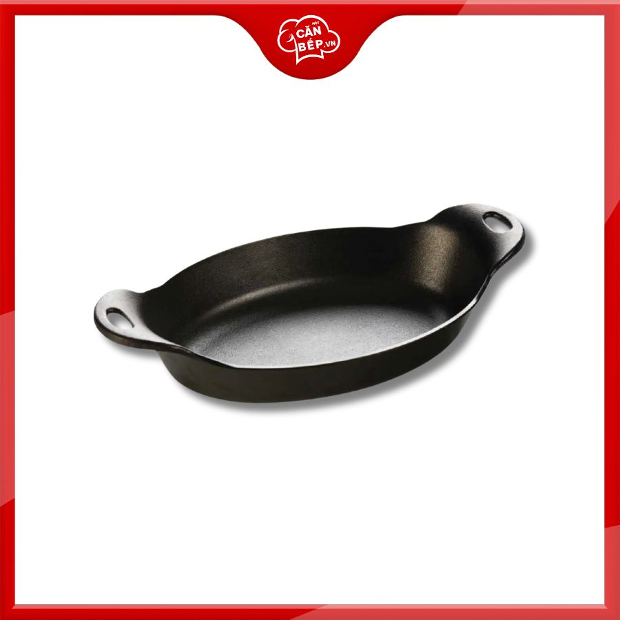 Khay gang oval LODGE 1.06L chính hãng