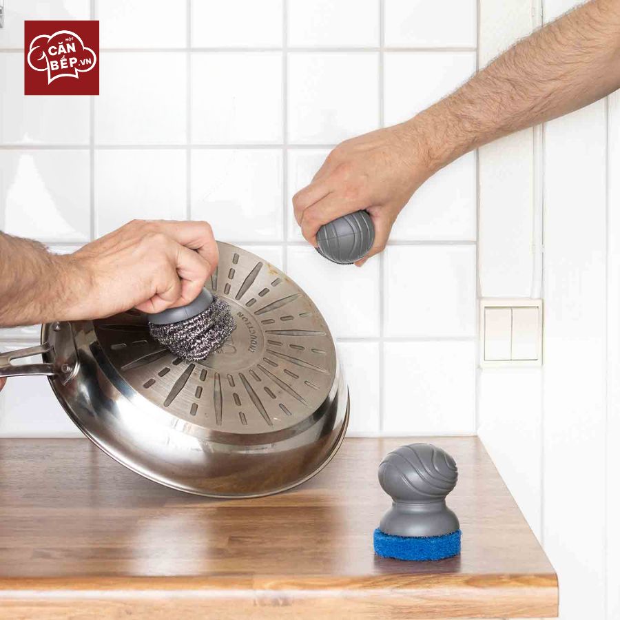 Lưu ý vệ sinh và sử dụng Bộ dụng cụ chà rửa cầm tay 5 món