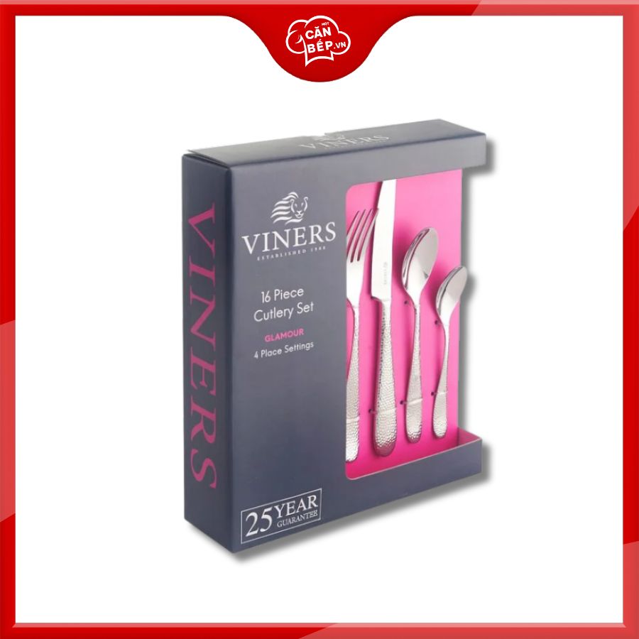 Lưu ý vệ sinh và sử dụng bộ dao muỗng nĩa Glamour Viners 16 món