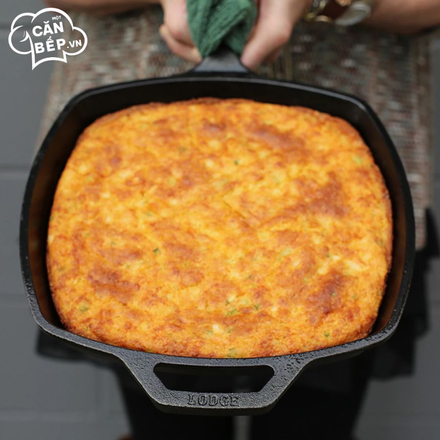 Lưu ý vệ sinh và sử dụng chảo gang hình vuông Lodge 26cm