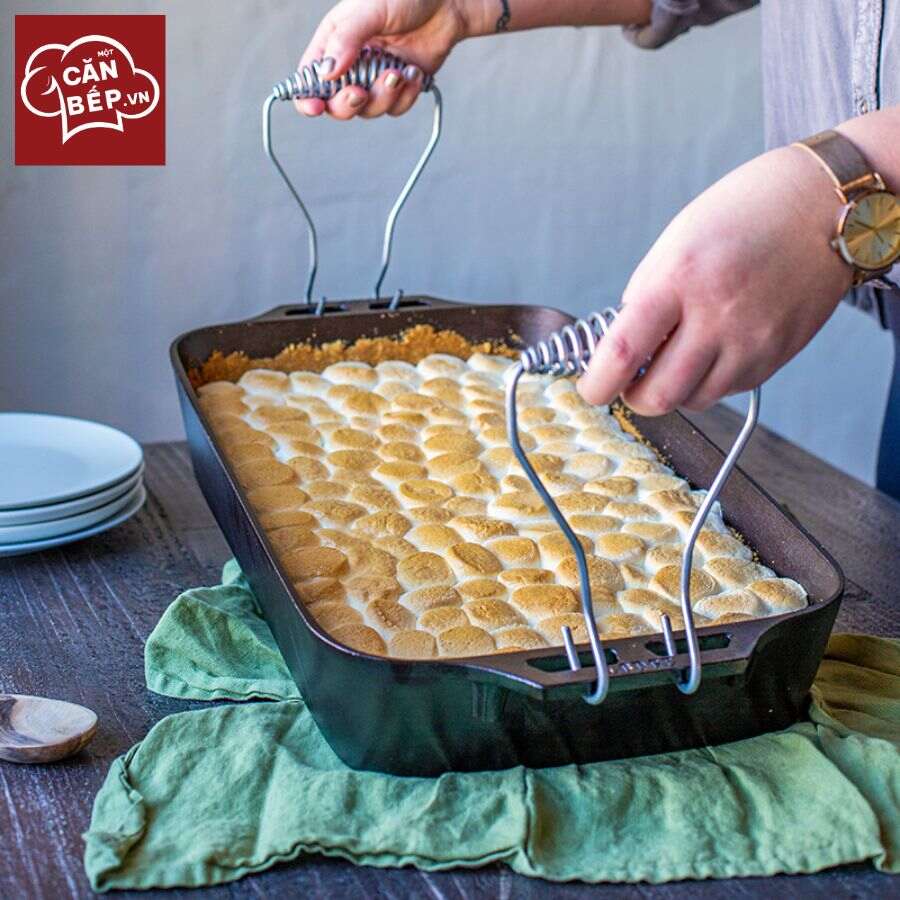 Lưu ý vệ sinh và sử dụng khay gang LODGE Fish Pan