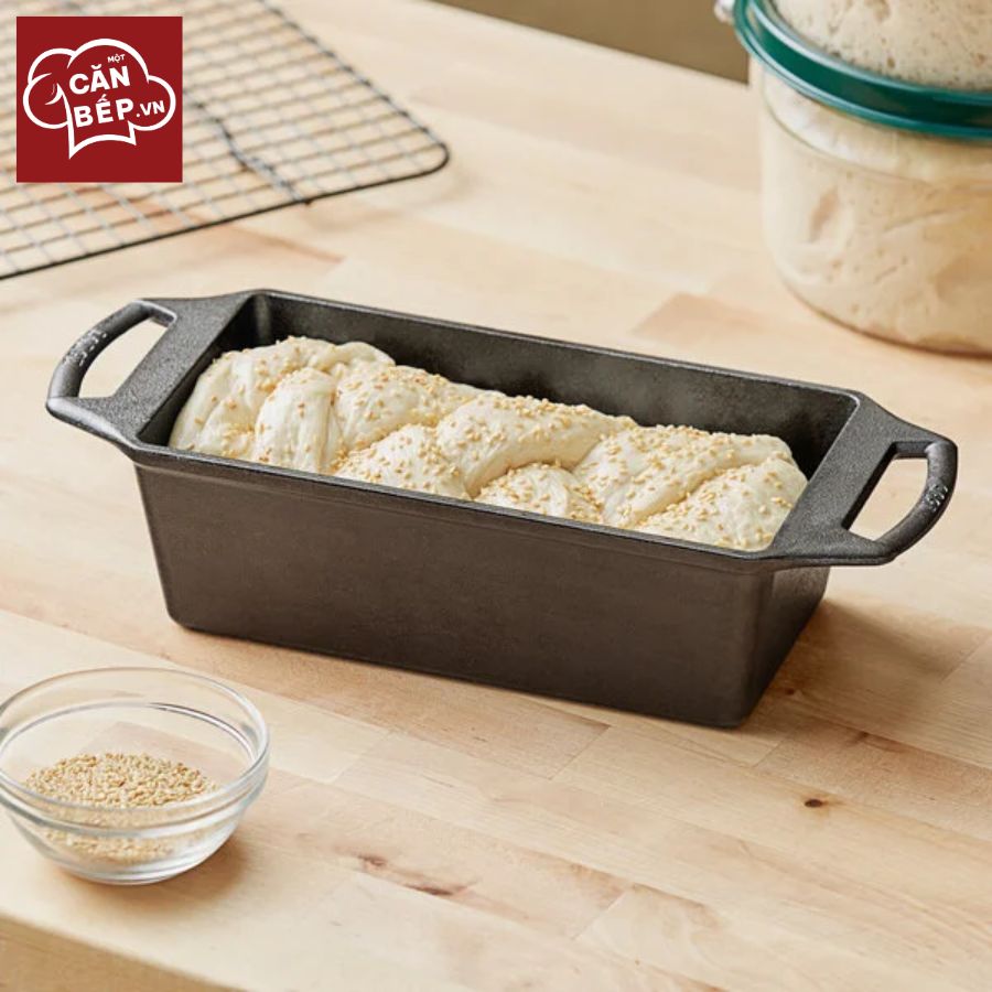 Lưu ý vệ sinh và sử dụng khay gang LODGE Loaf Pan 21.59x11.43cm