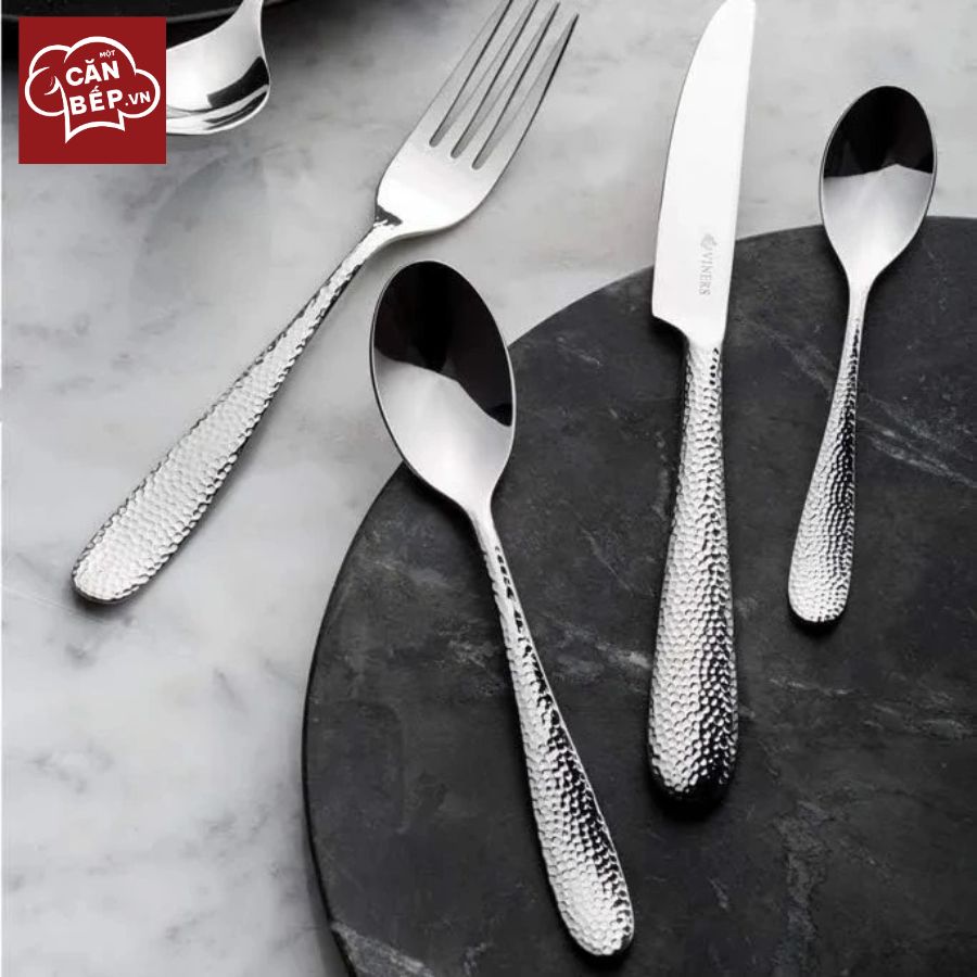 Lưu ý vệ sinh và sử dụng nĩa tráng miệng Glamour Viners