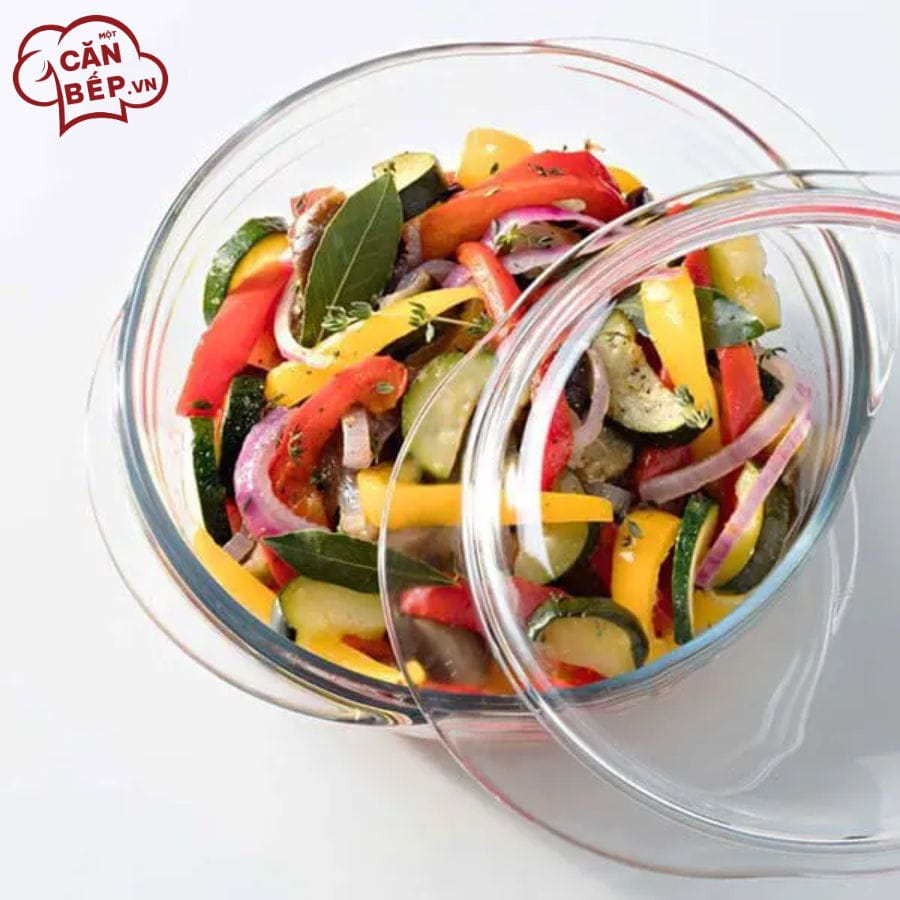 Lưu ý vệ sinh và sử dụng tô gốm thủy tinh hình tròn Ocuisine