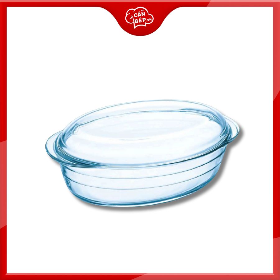 Tô gốm thủy tinh oval Ocuisine chính hãng