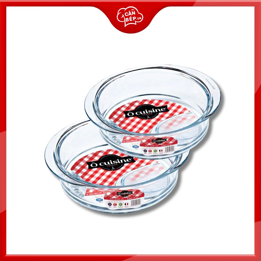 Xửng hấp gốm thủy tinh Ocuisine chính hãng