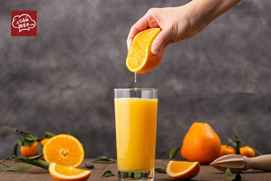 nước cam ép bổ dưỡng cho sức khoẻ