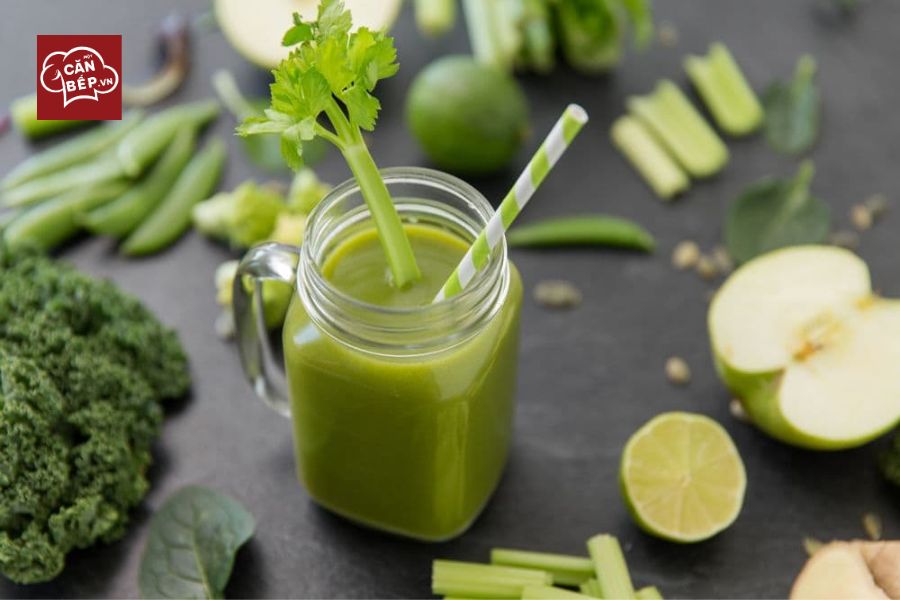 Nước ép cần tây hỗ trợ giảm cân