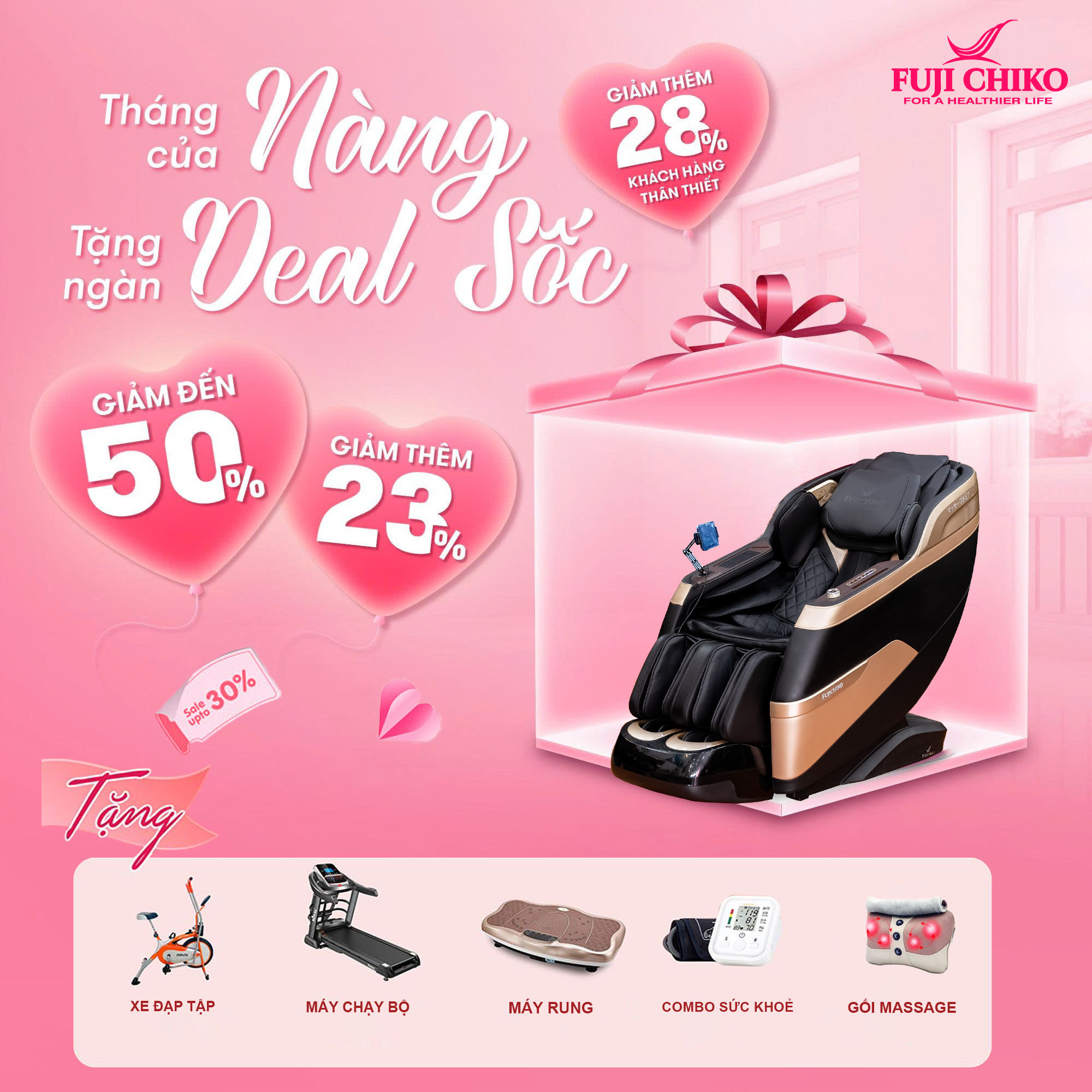 THÁNG CỦA NÀNG - TẶNG NGÀN DEAL SỖC