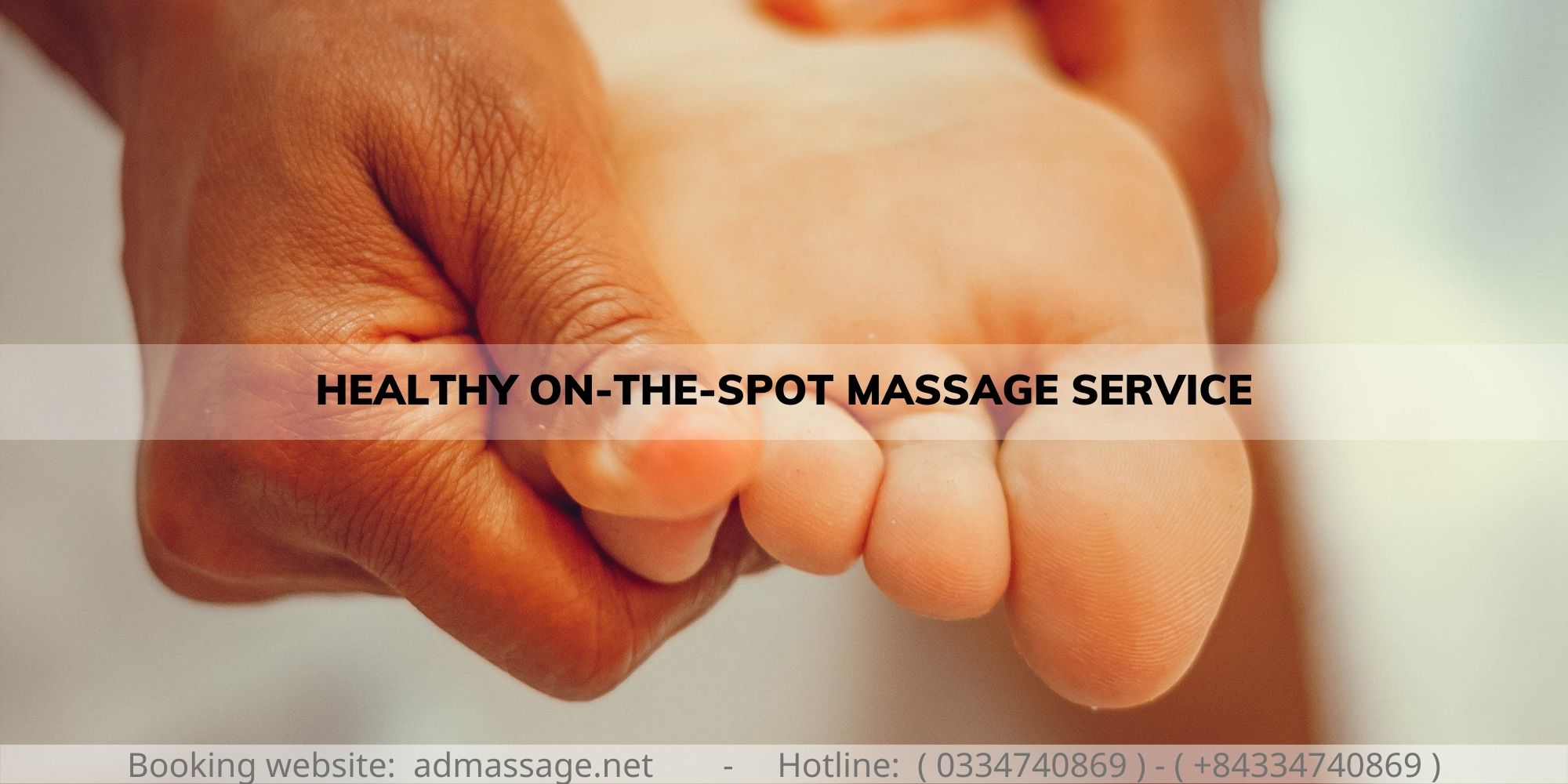 HEALTHY ON-THE-SPOT MASSAGE SERVICE