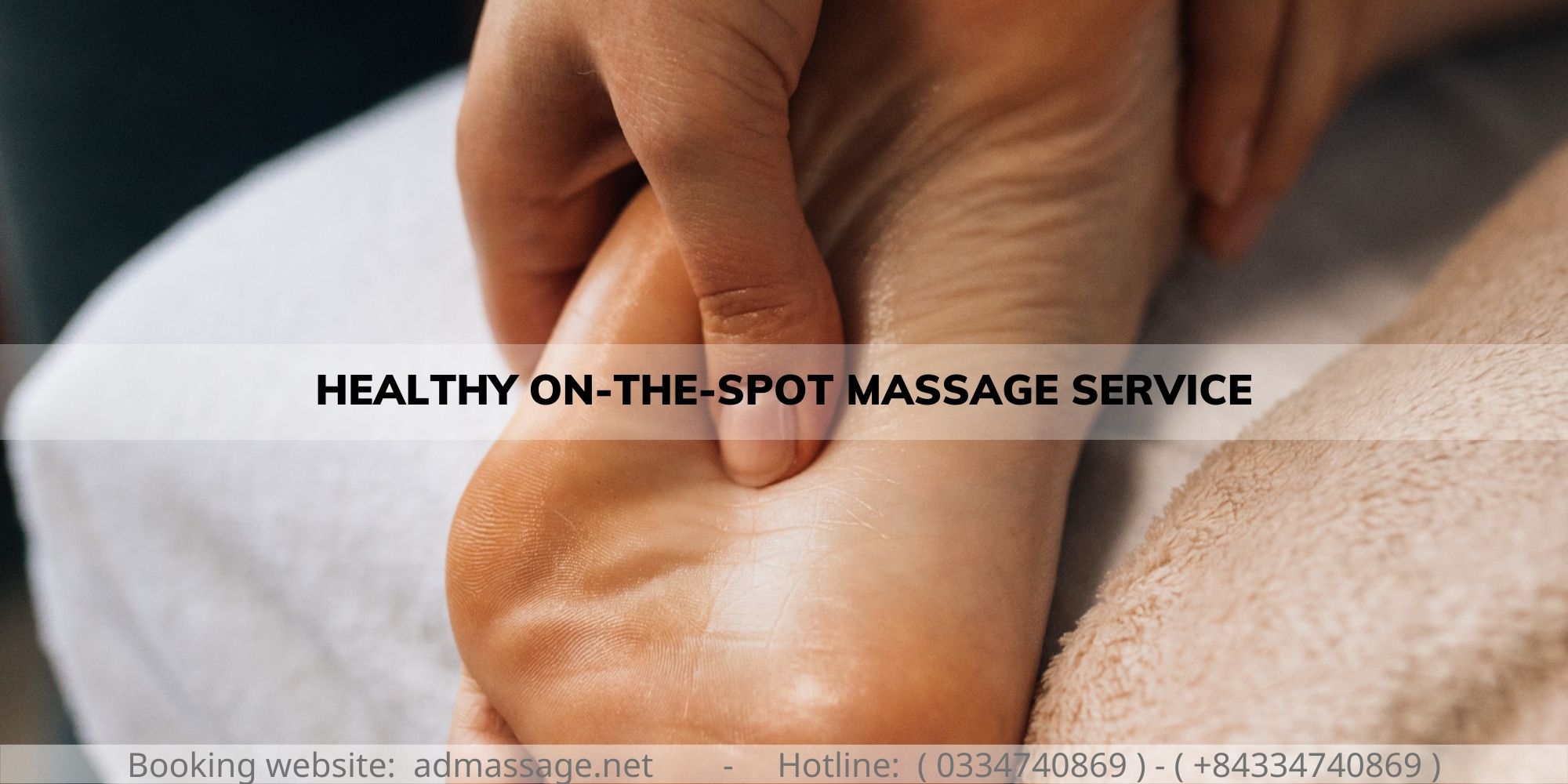 HEALTHY ON-THE-SPOT MASSAGE SERVICE