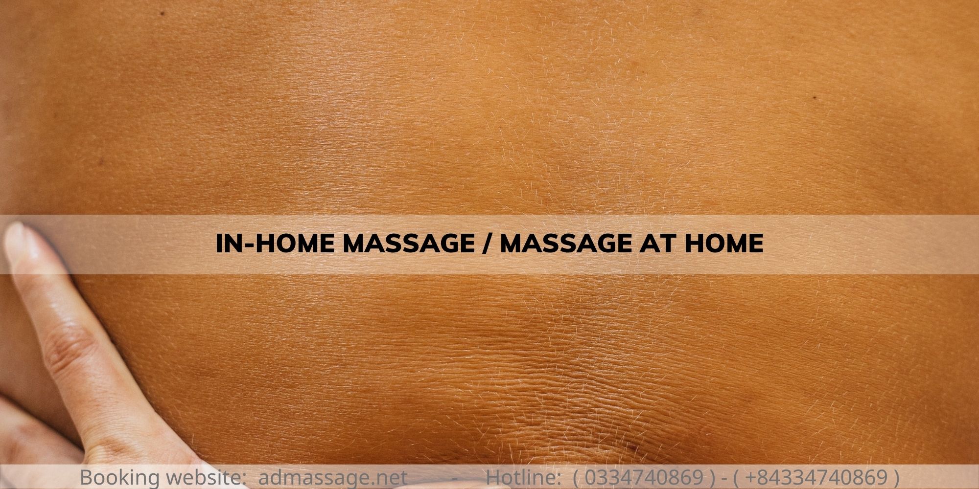IN-HOME MASSAGE / MASSAGE AT HOME