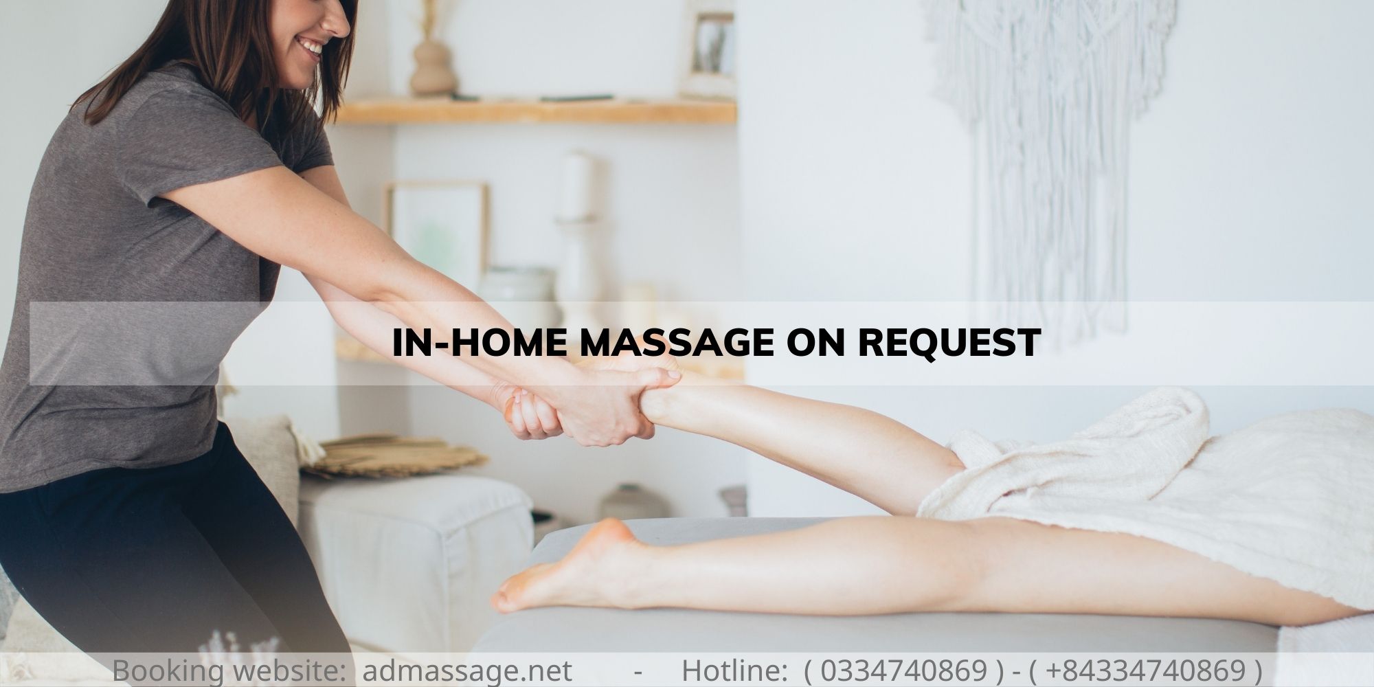 IN-HOME MASSAGE ON REQUEST